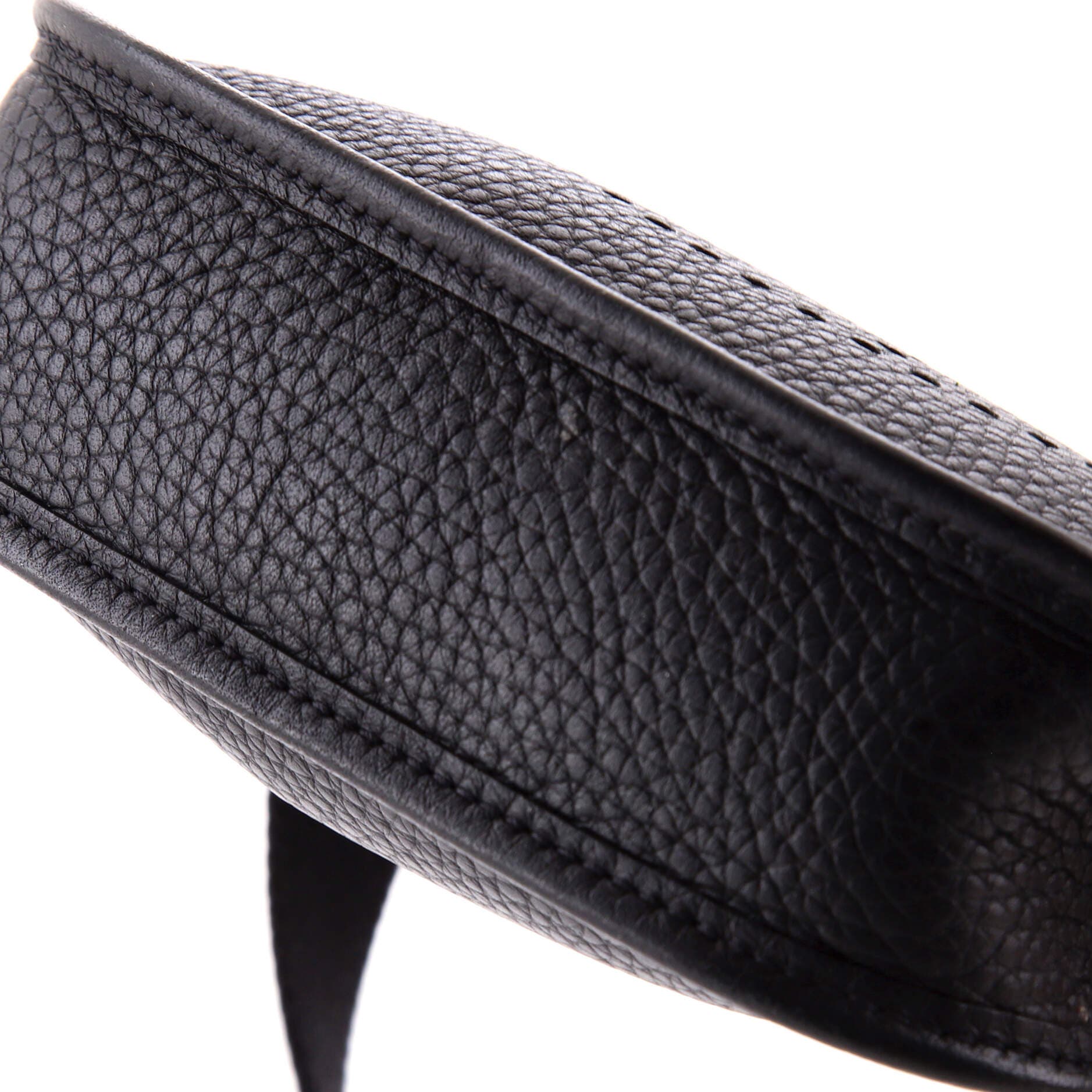 Pre-Owned Hermes Evelyne Bag Gen III Clemence TPM, Alternate, color, Noir