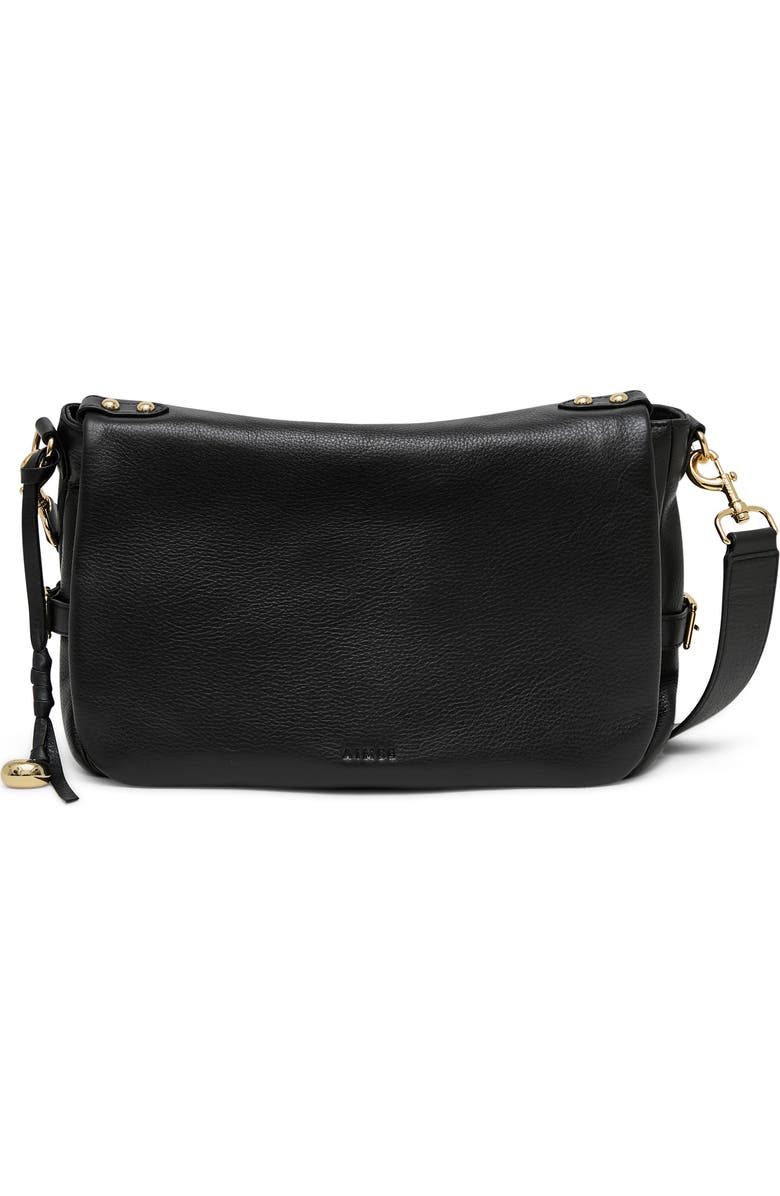AIMEE Gramercy Messenger Bag, Main, color, Black