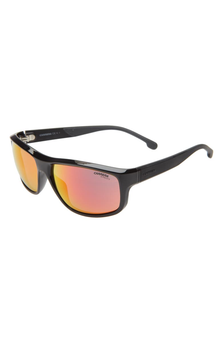 Carrera Eyewear 61mm Rectangular Sunglasses, Alternate, color, 