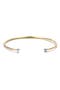 Crystal Endcap Cuff Bracelet