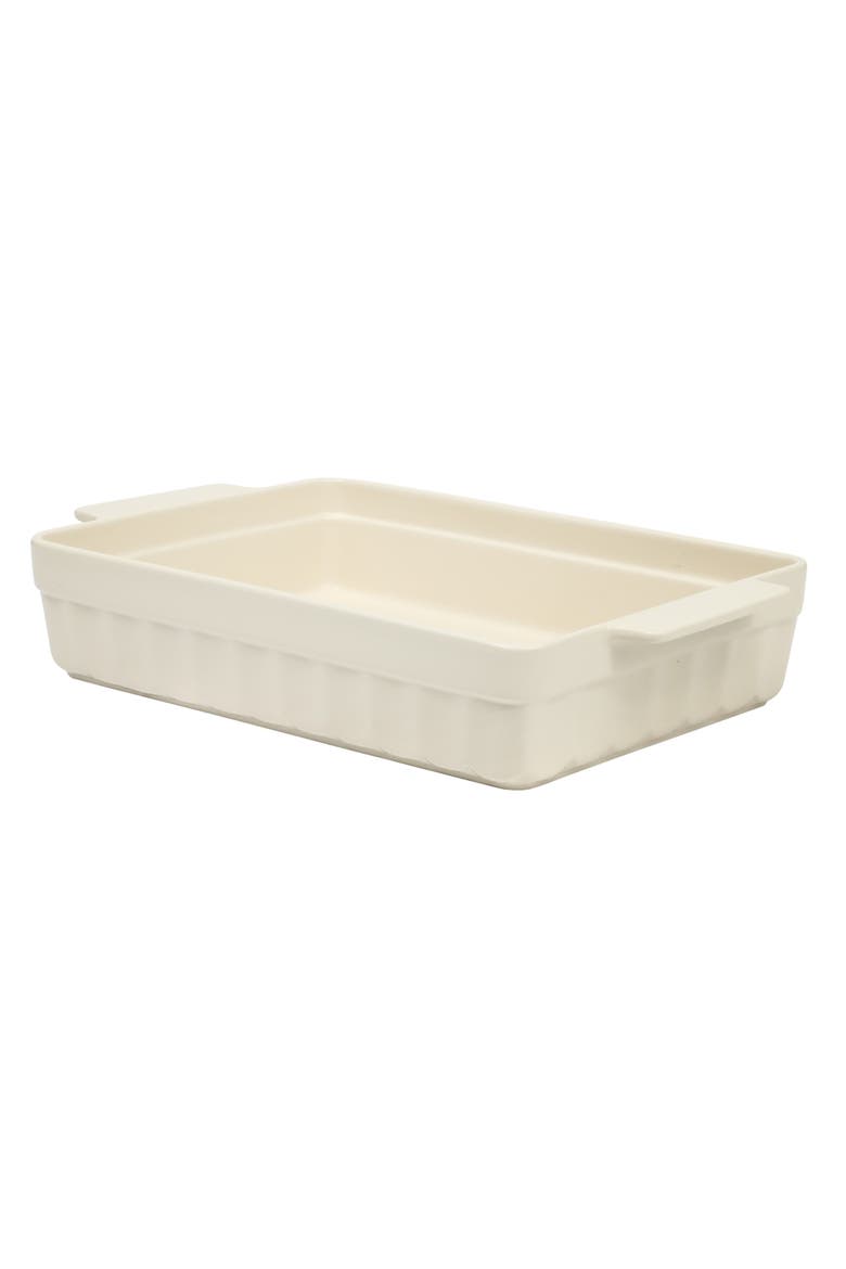 Broadbrook 13x9 Inch Rectangular Stoneware Baking Dish with Handles, Oven Safe, Alternate, color, Cream