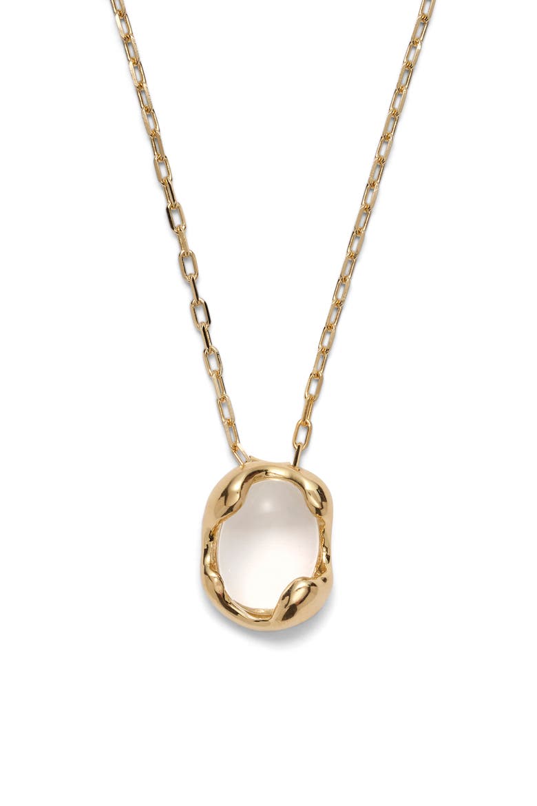 Eos Pendant Necklace, Main, color, GOLD