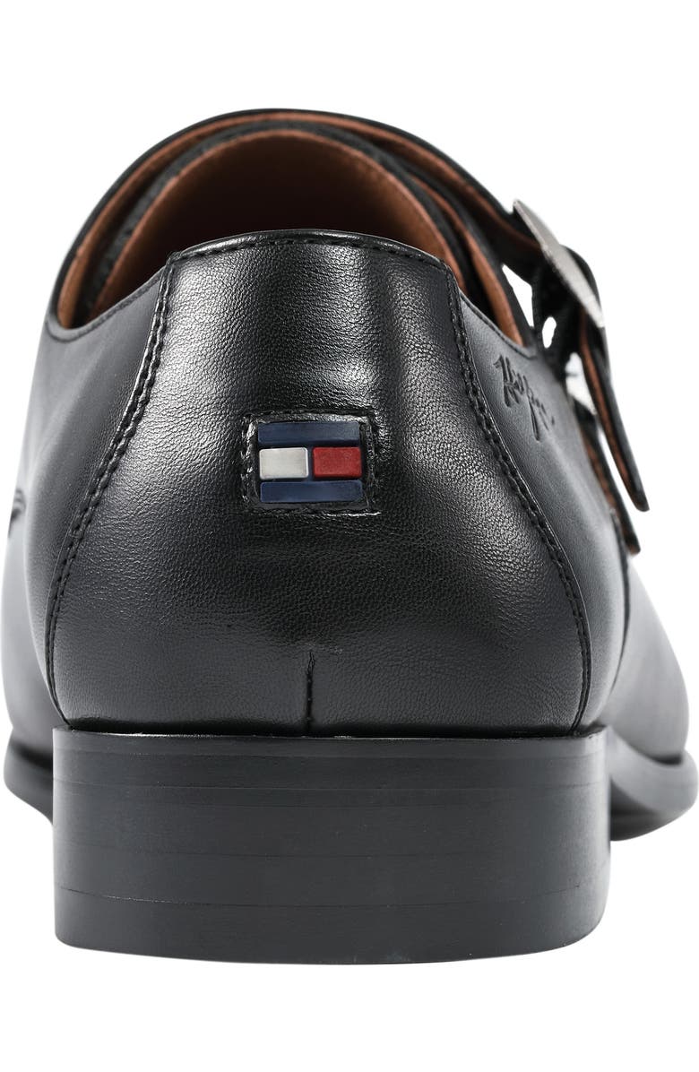 Tommy Hilfiger Summy Double Monk Strap Shoe, Alternate, color, Black