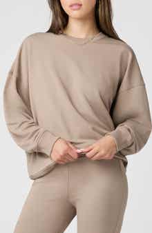 Florence by Mills Sporty Terry Crew Sweatshirt