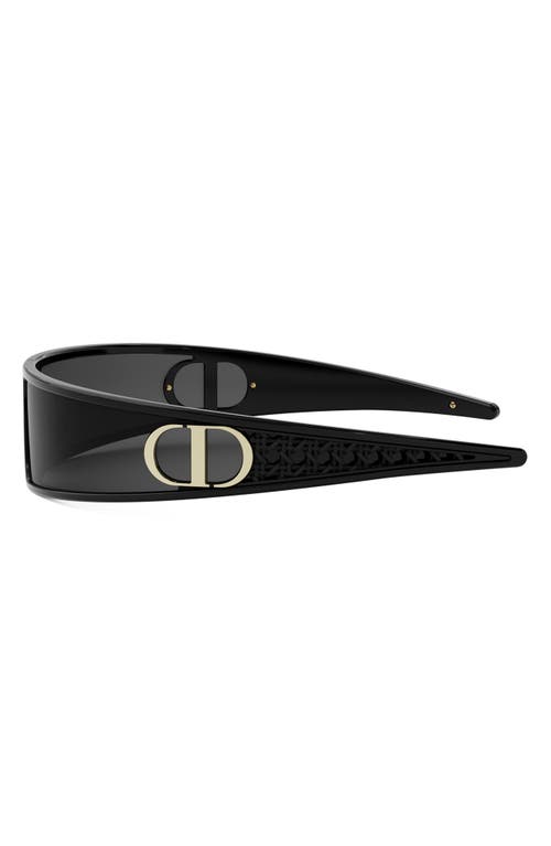 Dior Very M1u 91mm Mask Sunglasses In Black