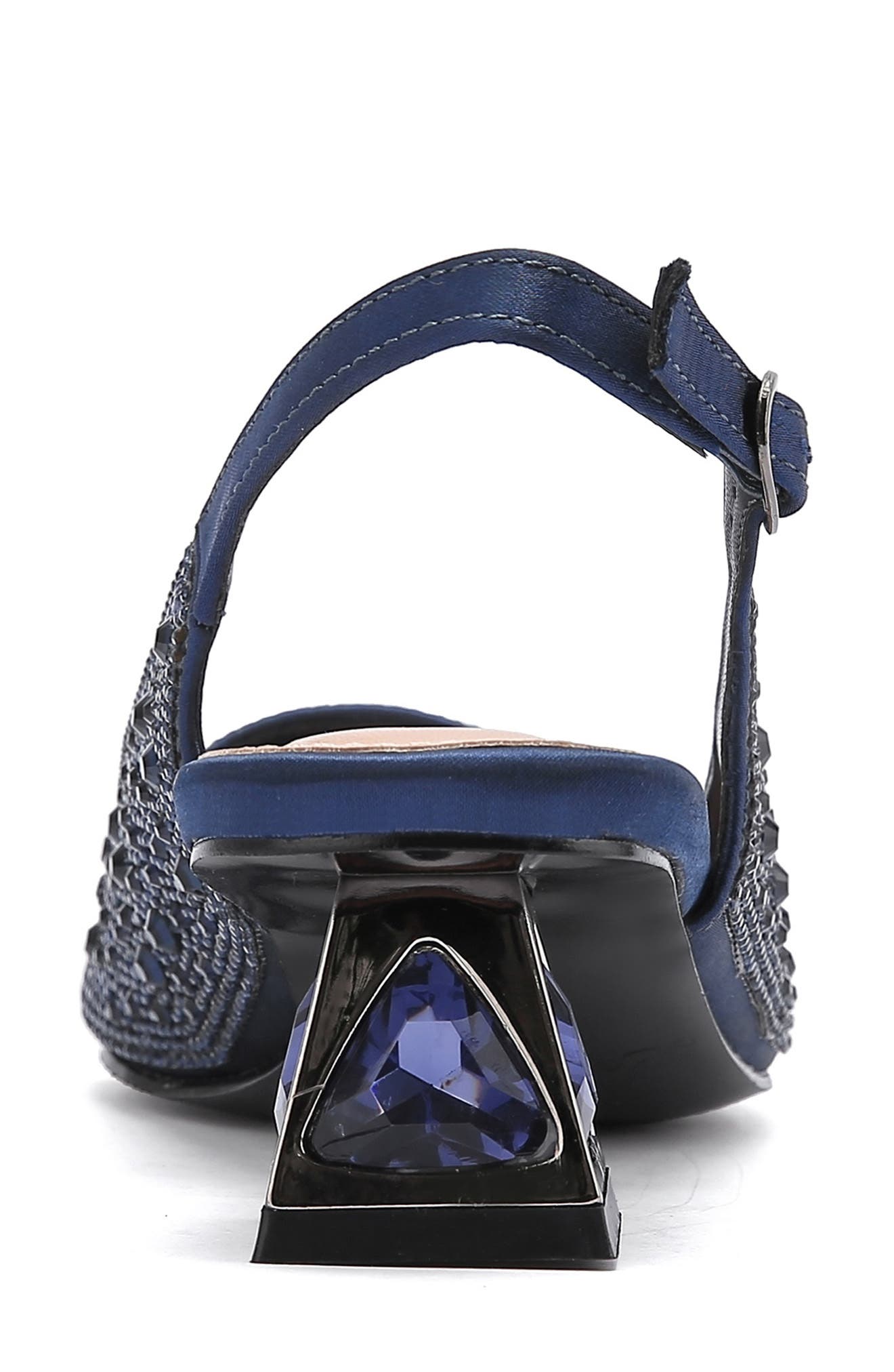 Ronda Slingback Pump, Alternate, color, NAVY