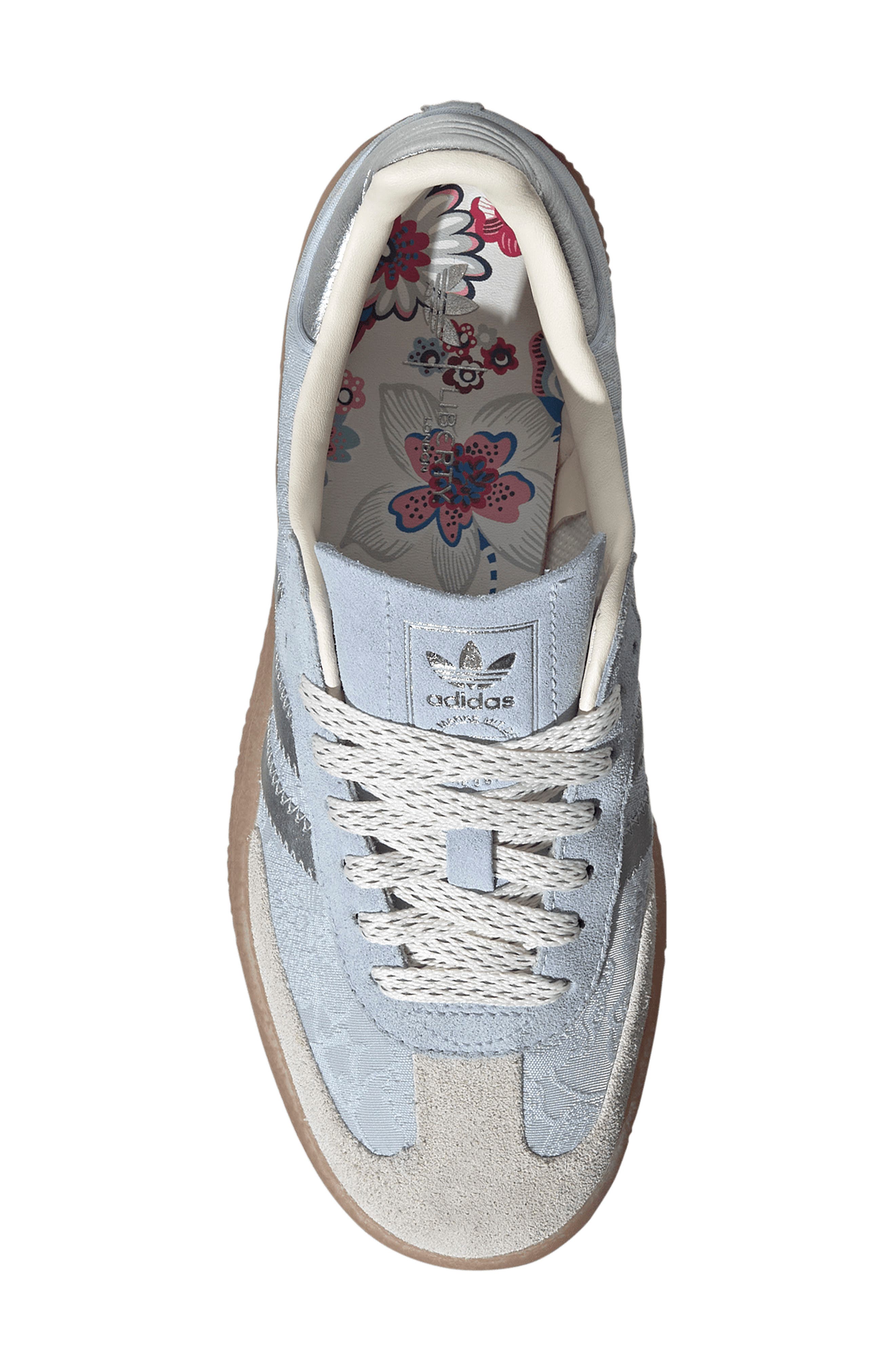 adidas Sambae Sneaker, Alternate, color, Crystal Sky/ Silver/ Pearl