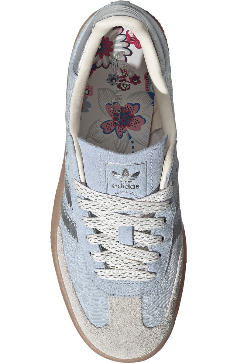 adidas Sambae Sneaker, Alternate, color, Crystal Sky/ Silver/ Pearl