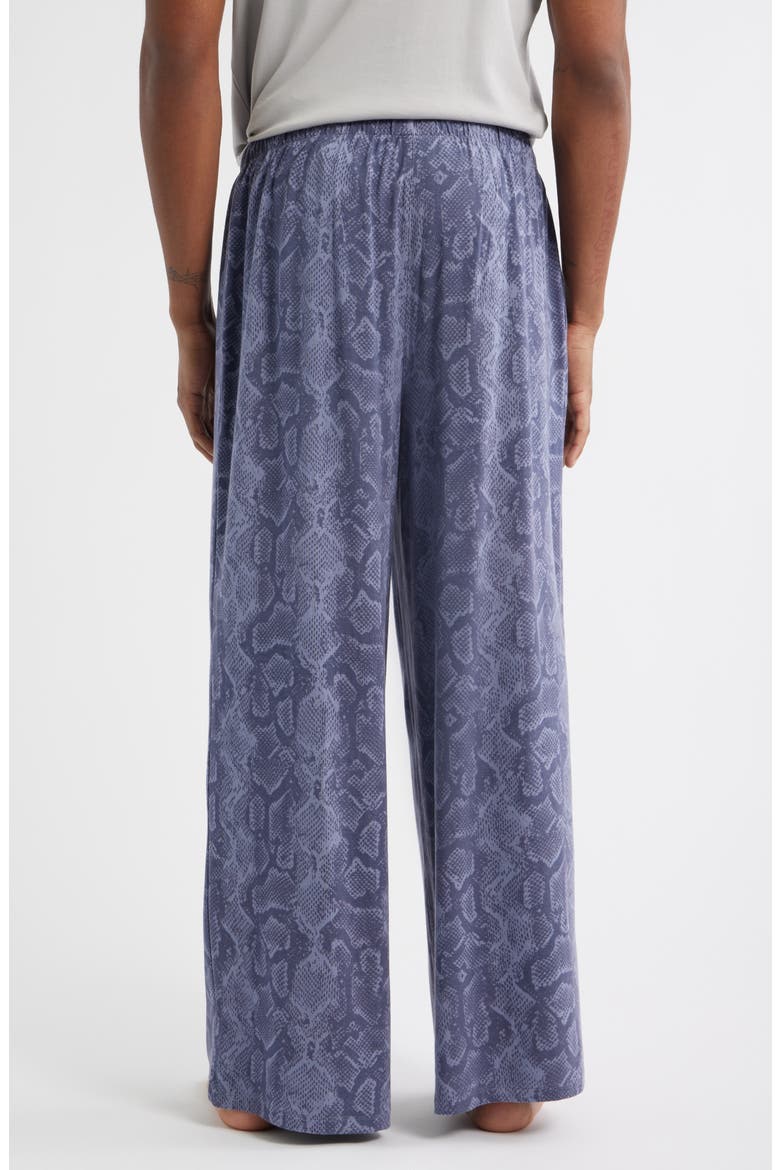 Wide Leg Pajama Pants, Alternate, color, PEACEFUL PURPLE BOA BADDIE