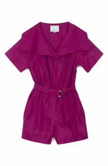 Utility Belted Romper