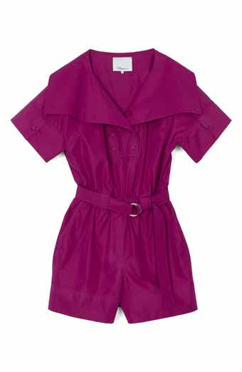Utility Belted Romper