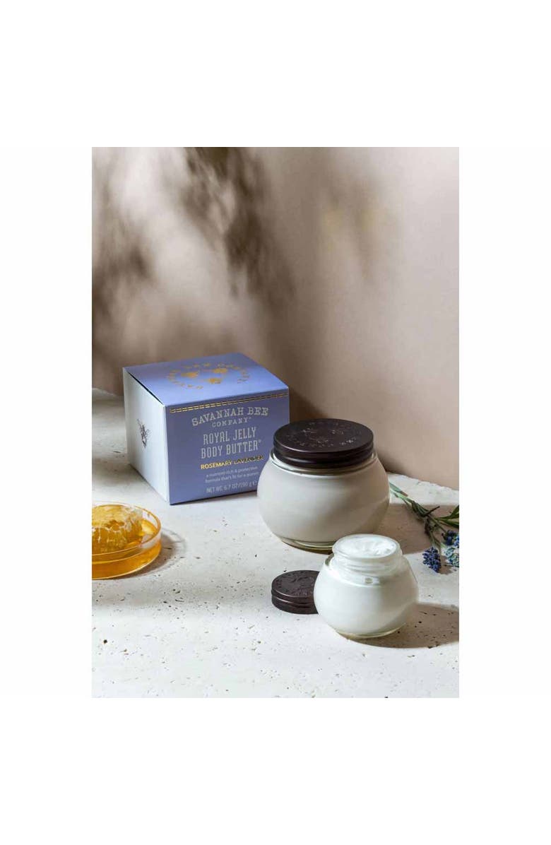 SAVANNAH BEE COMPANY Royal Jelly Body Butter - Rosemary Lavender, Alternate, color, 1.65Oz