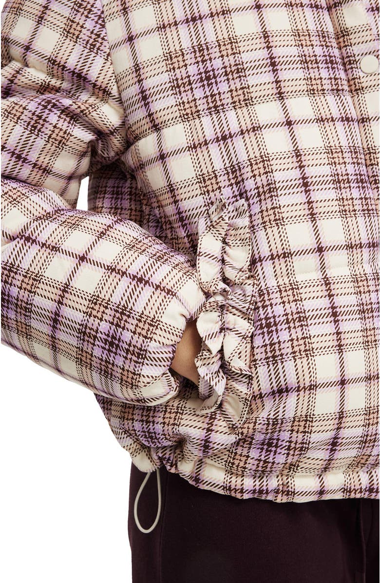 Cotton On Women's Aspen Puffer Jacket, Alternate, color, Emma Check