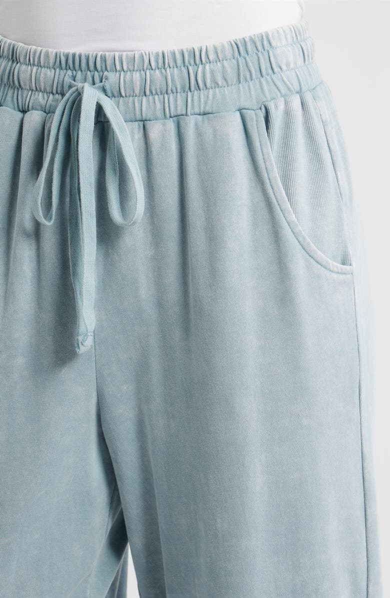 CITY BLUES Cotton Barrel Leg Sweatpants, Alternate, color, Blue Grotto