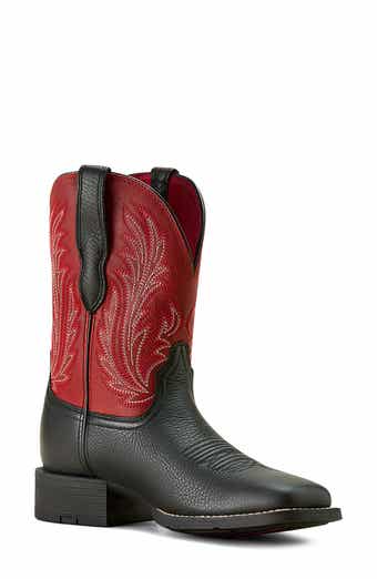 Round Up Filly Wide Square Toe Western Boot