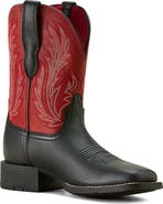 Ariat Round Up Filly Wide Square Toe Western Boot