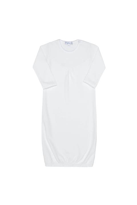White Bubble Baby Gown - Baby