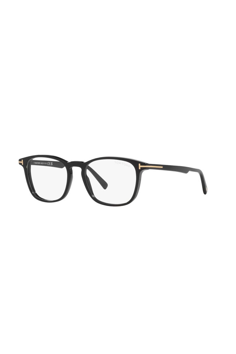 52mm Square optical glasses, Main, color, Black
