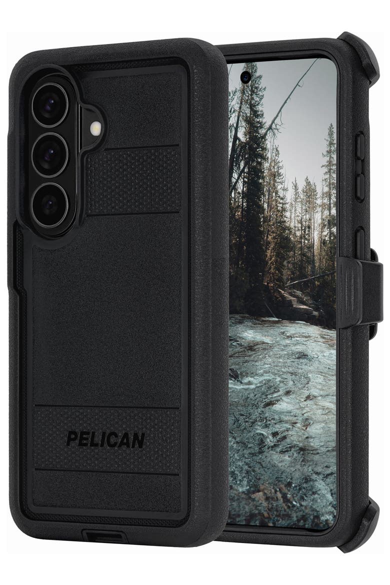 Voyager Case with Magnet and Holster for Samsung Galaxy S26, Main, color, Black