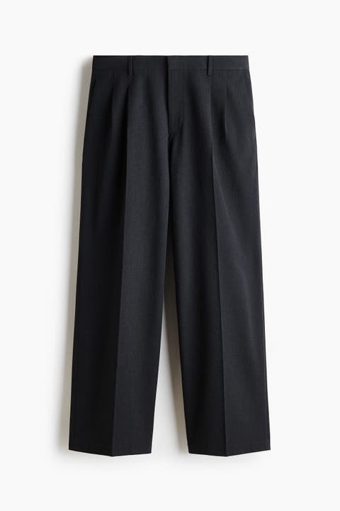 Loose Fit Tailored Trousers