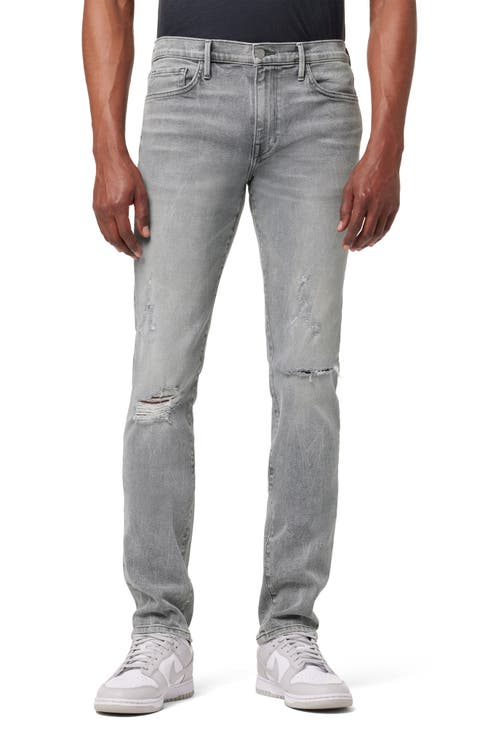 Men's The Asher Ripped Slim Fit Jeans (Timber)