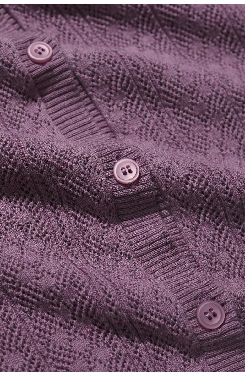 Seasalt Cornwall Willowing Organic Cotton Pointelle Cardigan, Alternate, color,