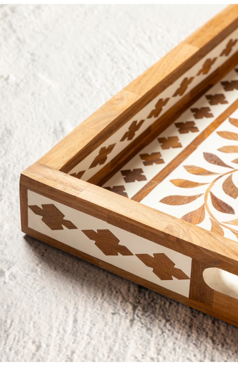 GAURI KOHLI Jodhpur Rectangle Tray, Alternate, color,