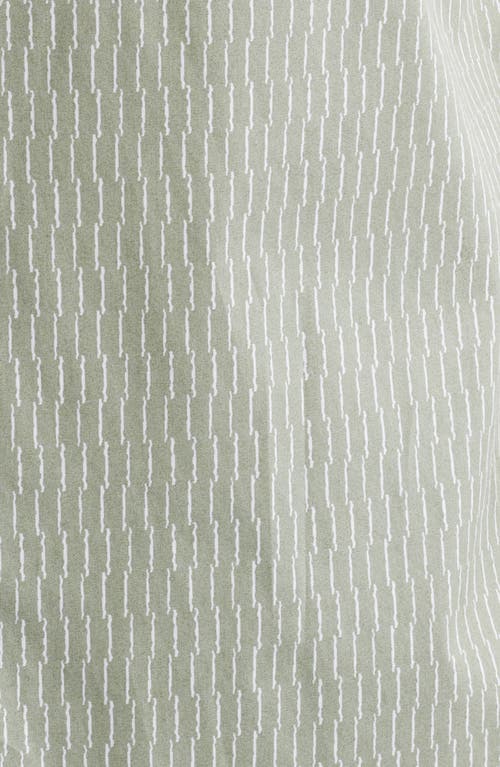 Theory Irving Short Sleeve Button-up Shirt In Green