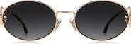 Etro 57mm Oval Sunglasses