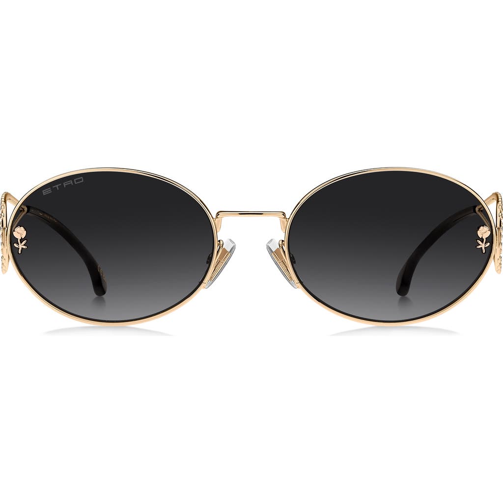 Etro Round-frame Sunglasses In Black