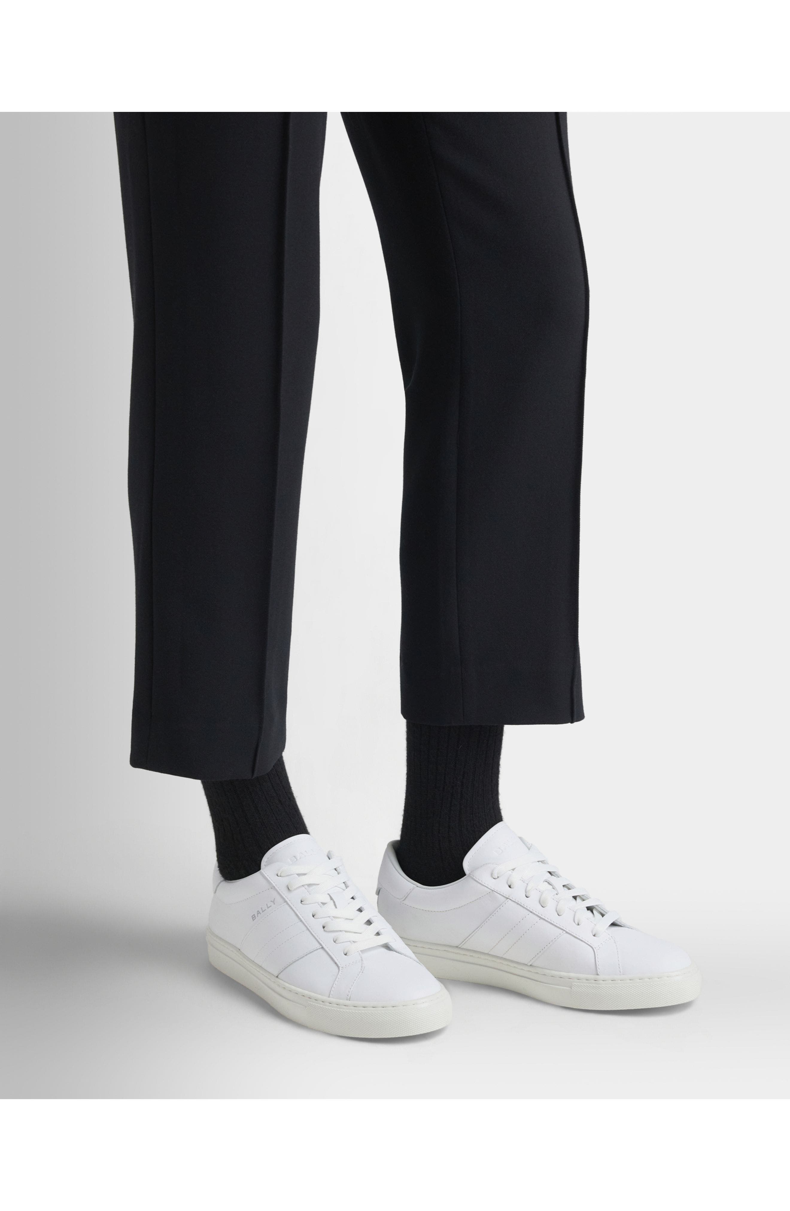 Bally Hedon Sneaker in Leather, Alternate, color, 