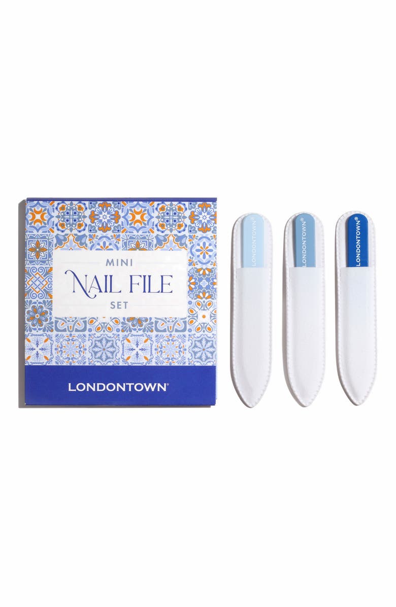 Londontown Mini Nail File Set $24 Value, Main, color,