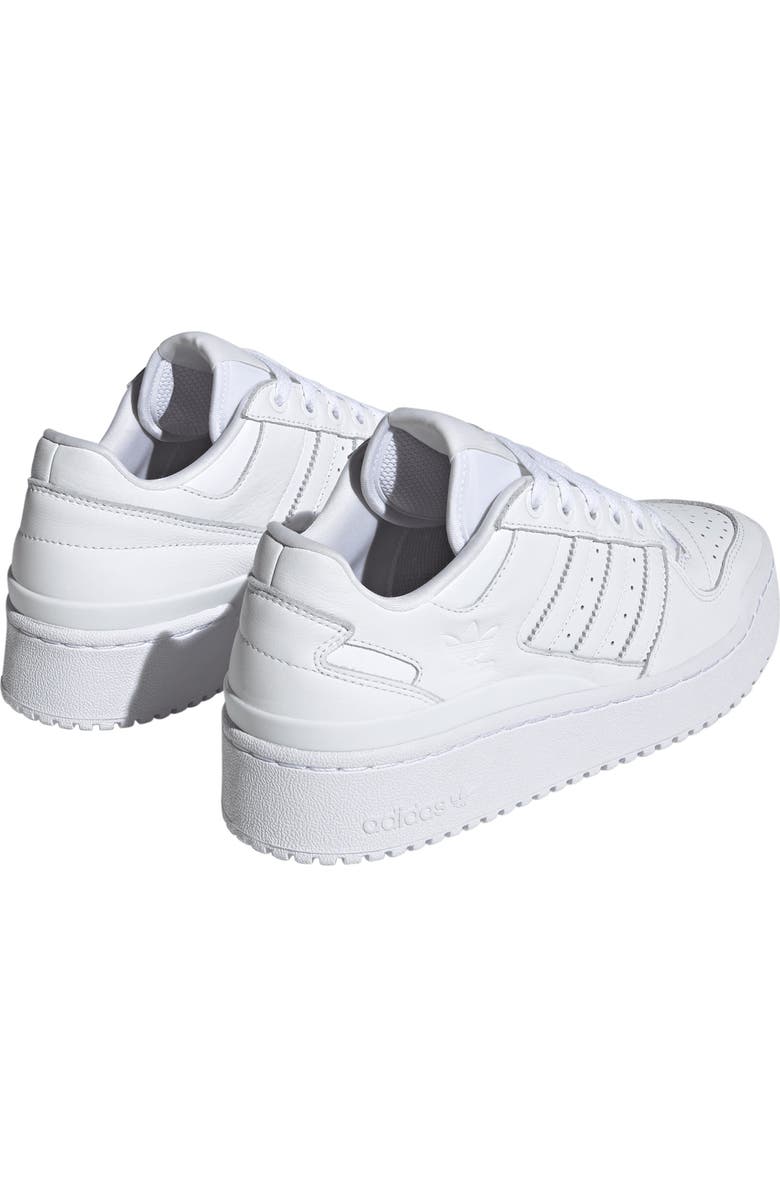 adidas Forum Bold 3-Stripes Basketball Sneaker, Alternate, color, White/ White/ Black