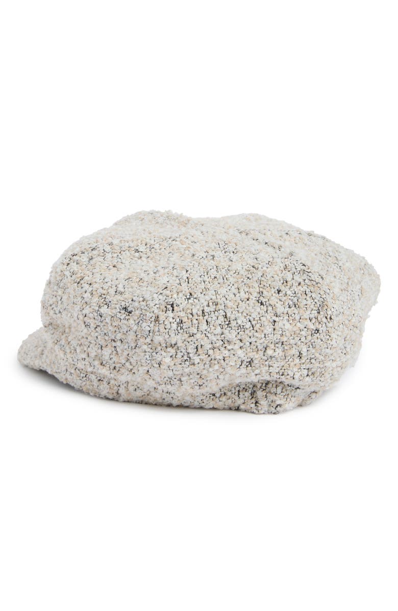Vince Camuto Bouclé Newsboy Cap, Alternate, color,