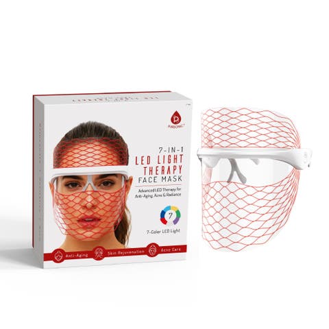 7-in-1 LED Light Therapy Face Mask - Rejuvenate, Restore & Reveal Your Glow