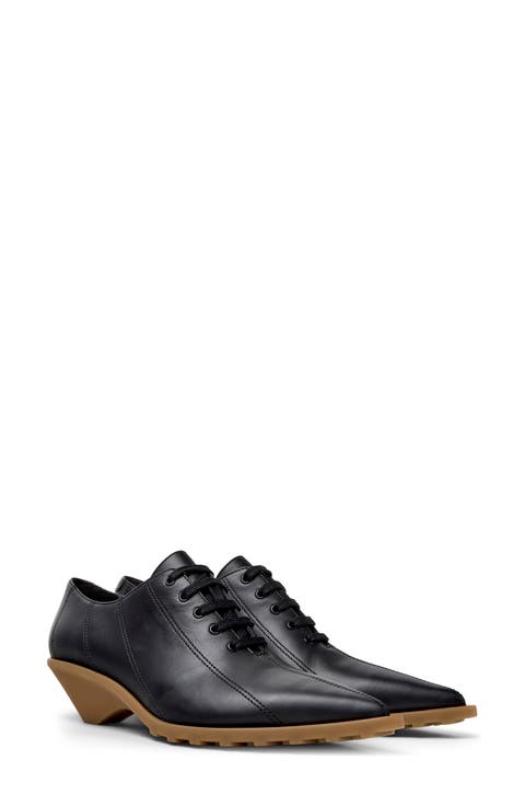 Anita Pointed Toe Lace-Up Sneaker (Women)