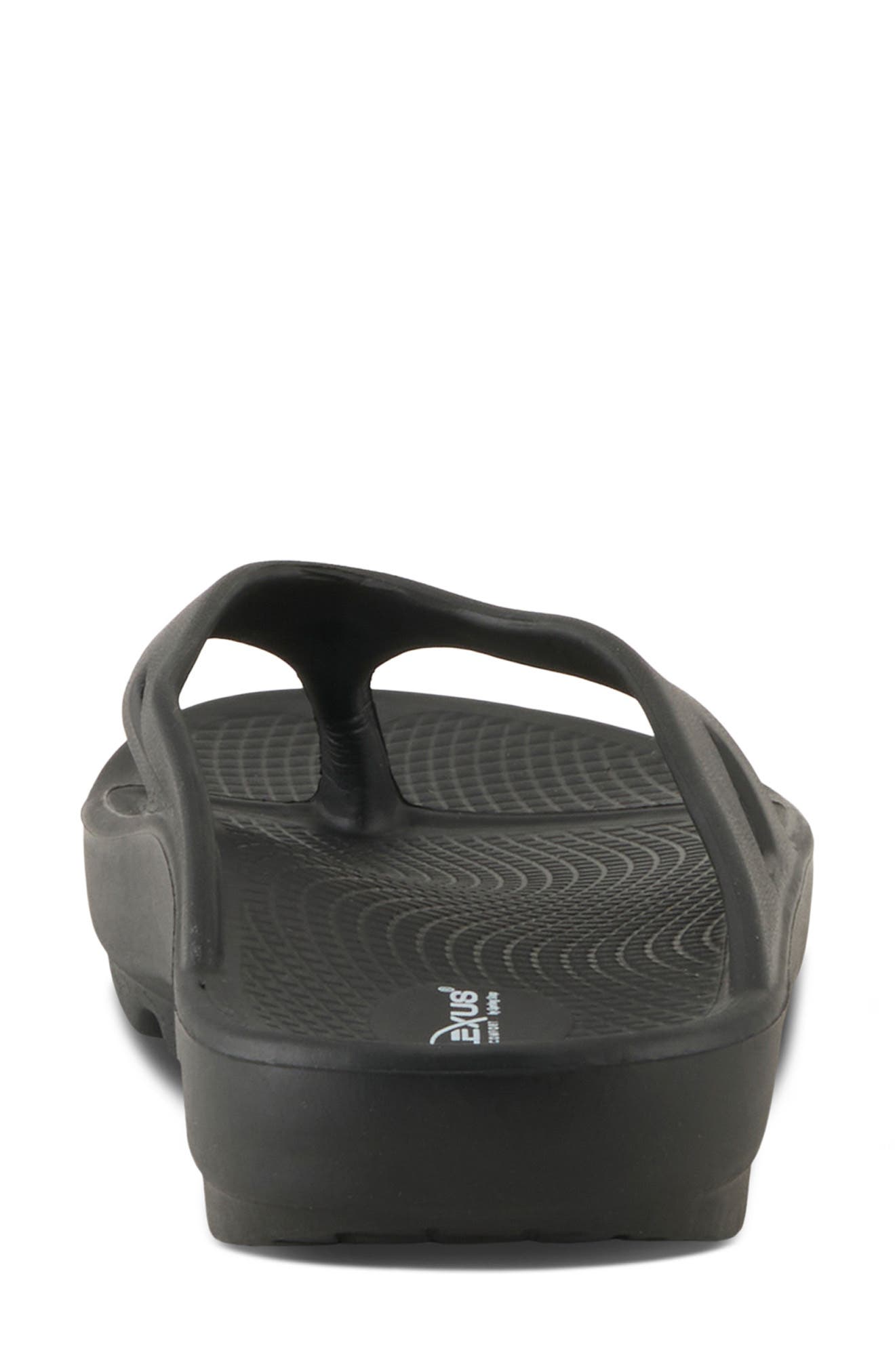 Flexus by Spring Step Osmar Flip Flop, Alternate, color, Black