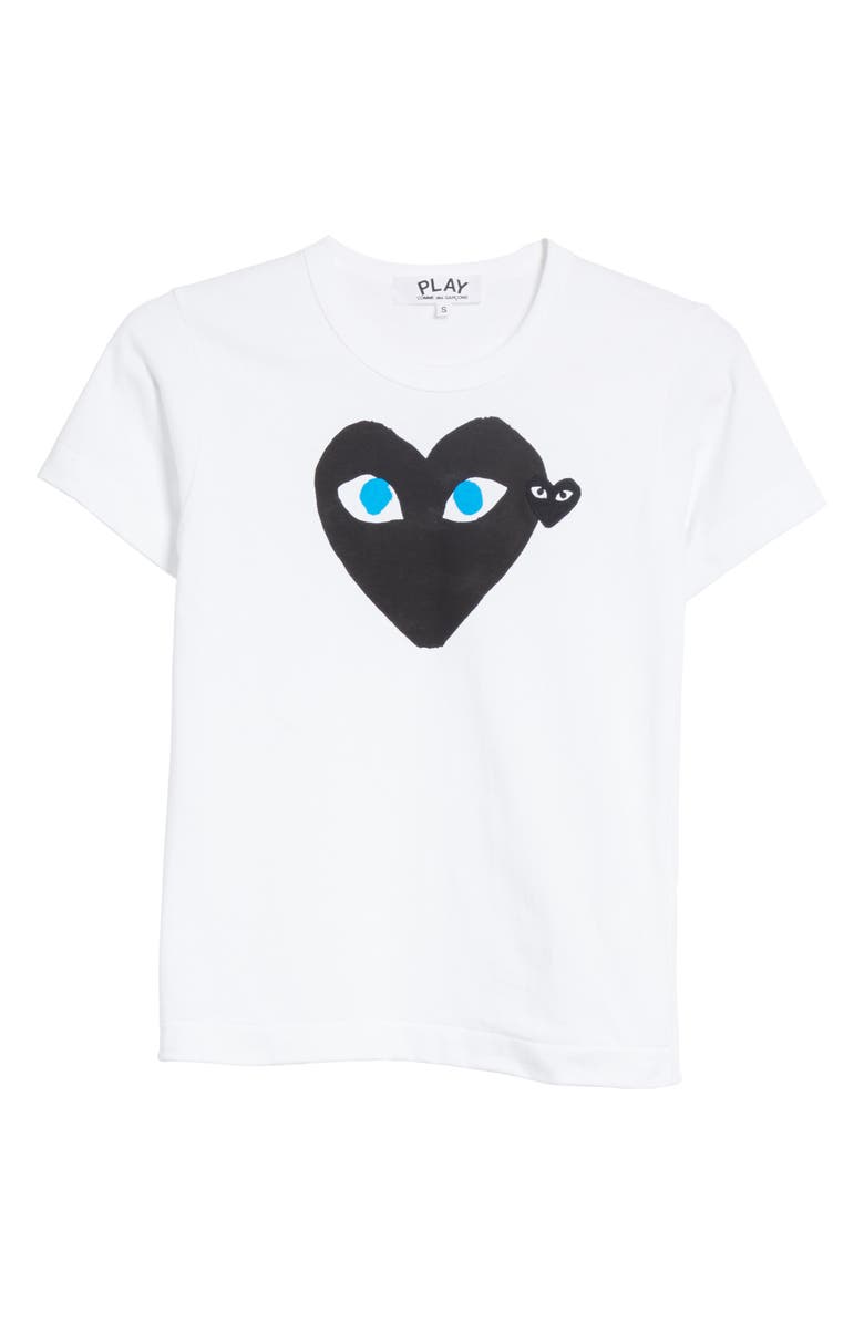 Comme des Garçons PLAY Heart Tee, Alternate, color, 