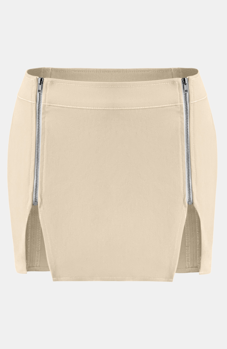 OW Collection Marley Skirt, Alternate, color, Beige