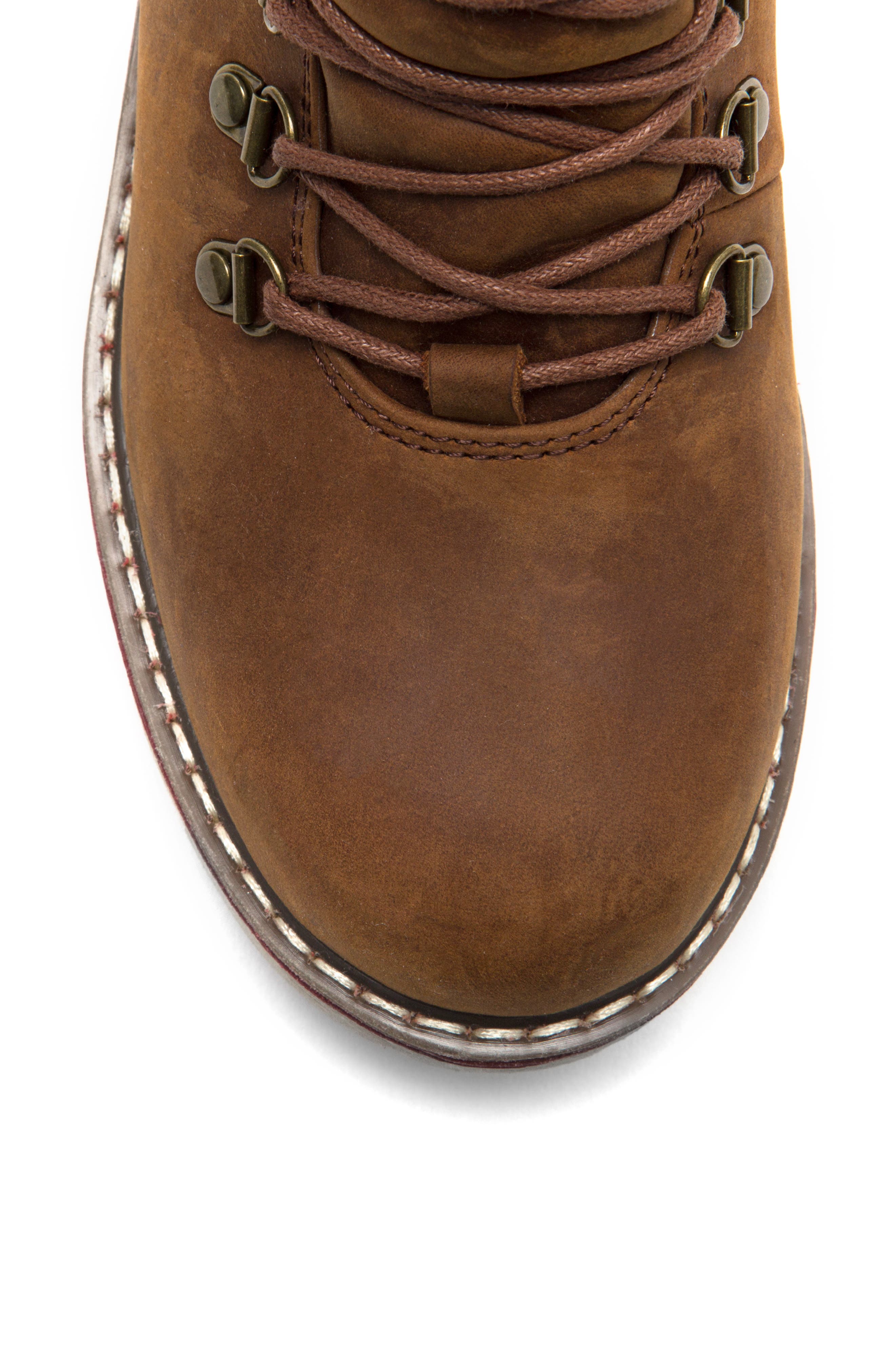 Royal Canadian Lethbridge Waterproof Snow Boot with Genuine Shearling Cuff, Alternate, color, 