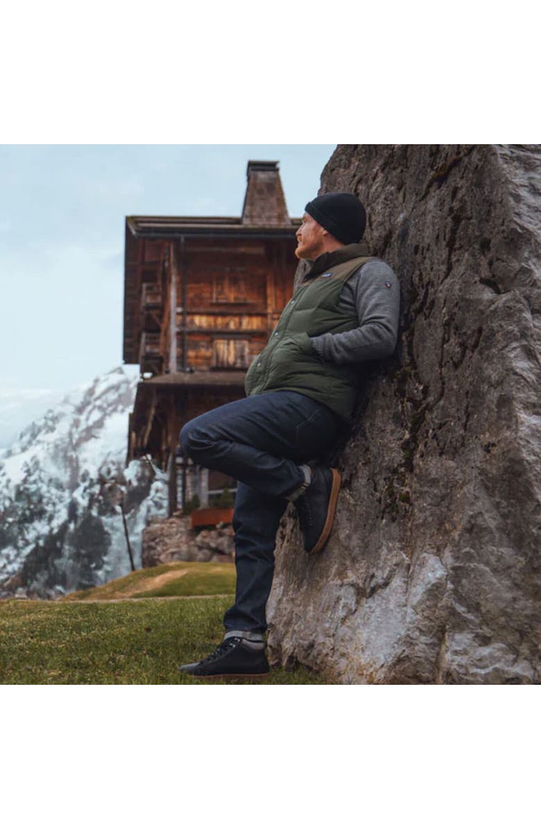 Saola Bergen Waterproof Warm Shoe - Men's, Alternate, color, Black/Tobacco