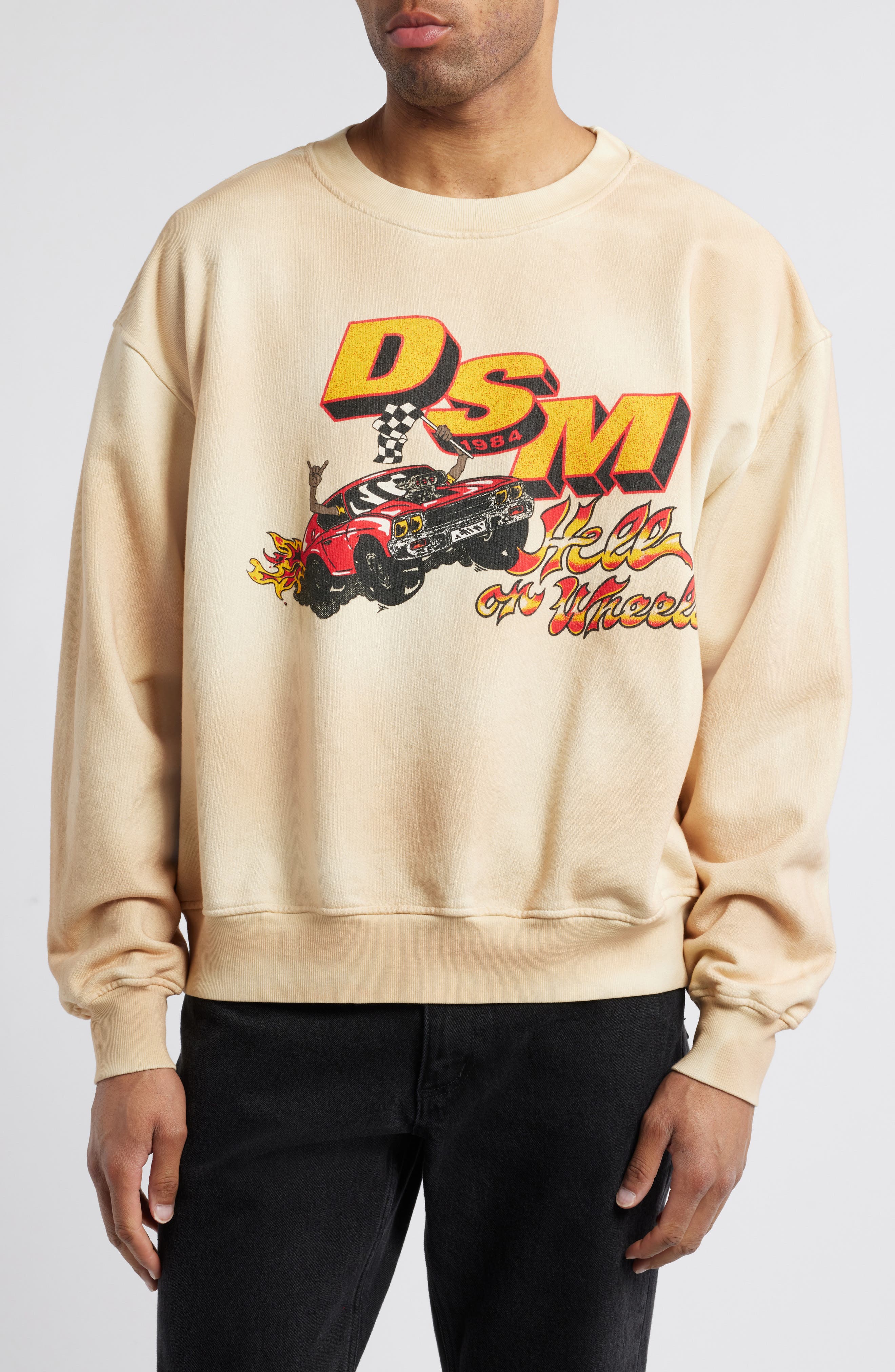DIET STARTS MONDAY Hell on Wheels French Terry Sweatshirt (Men ...