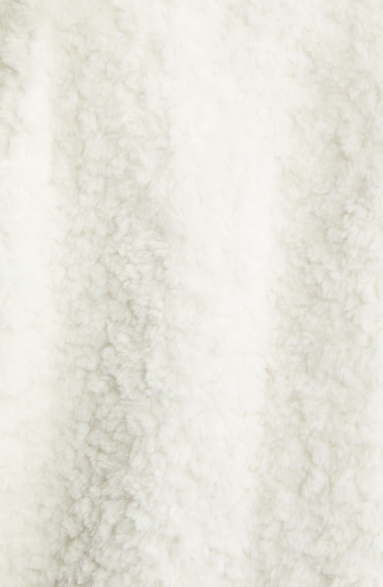 Sam Edelman Faux Shearling Longline Coat, Alternate, color,