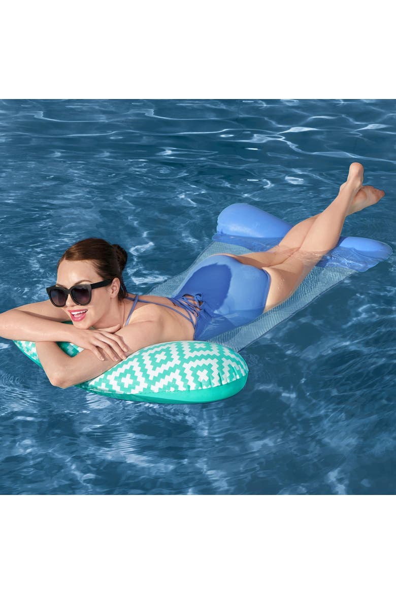 Comfort Plush Hammock Pool Water Beach Lounge Float, Alternate, color, Multicolored