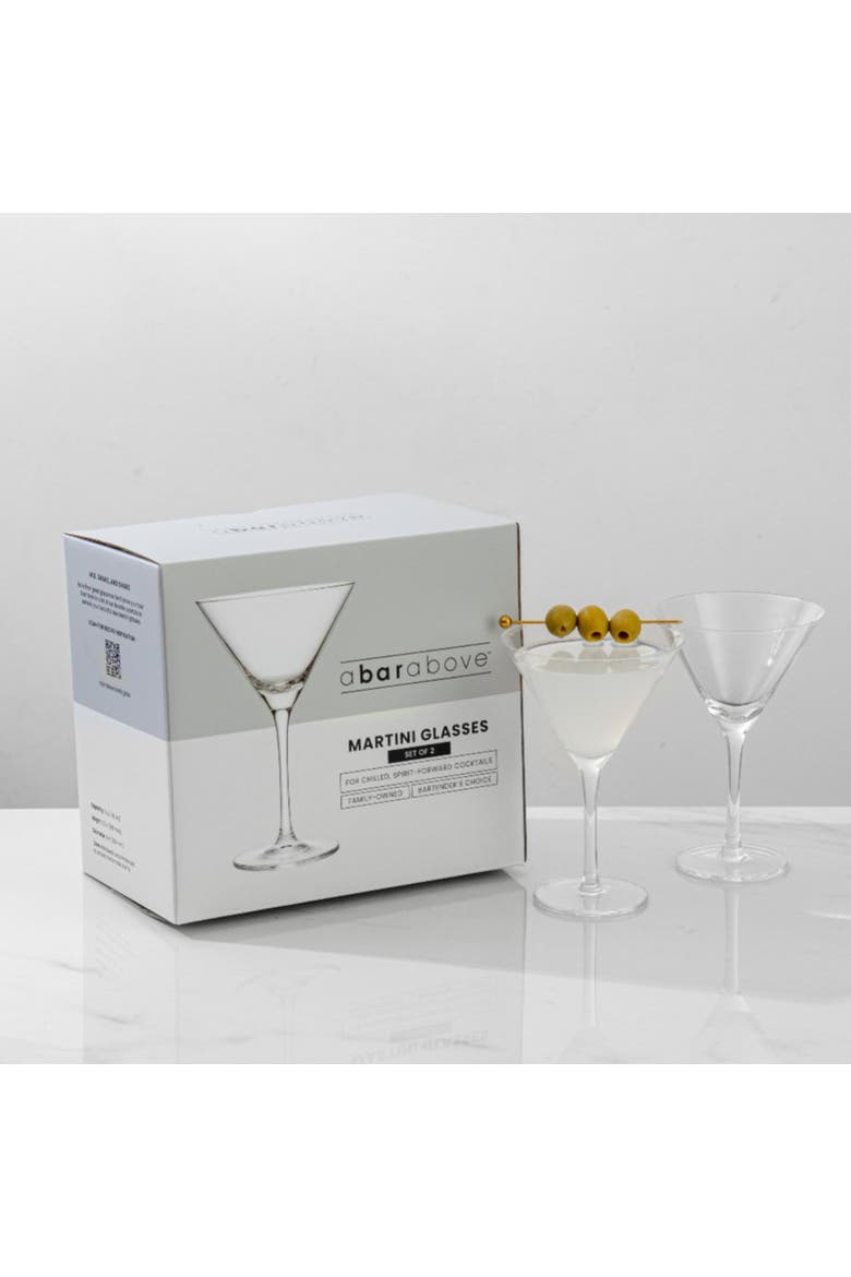 Classic Martini Glass, Alternate, color, Clear