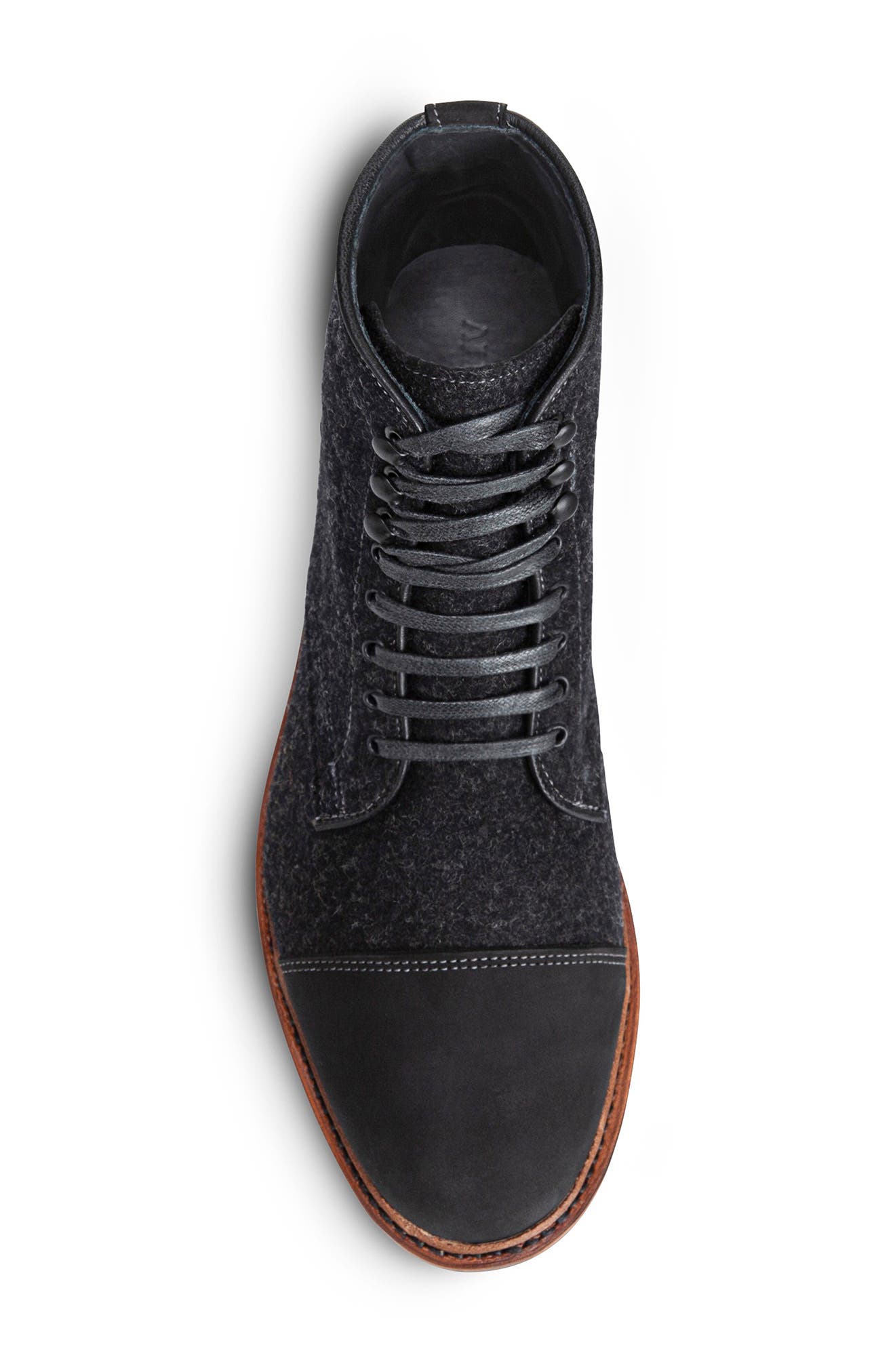 Allen Edmonds Landon Lace-Up Cap Toe Boot, Alternate, color, 