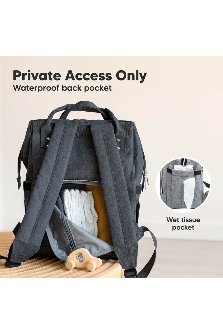 Original Diaper Bag, Alternate, color, Mystic Gray