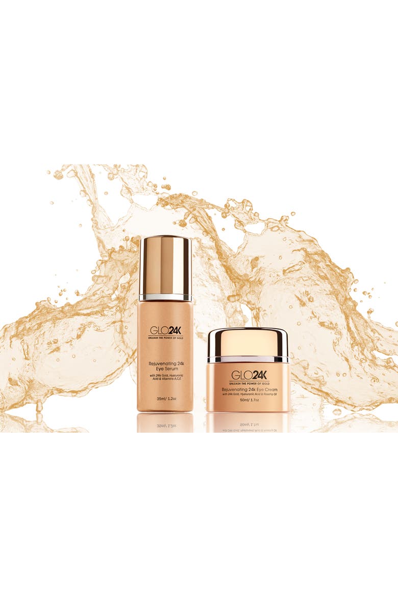 Rejuvenating 24k Eye Cream and Serum, Alternate, color, NA