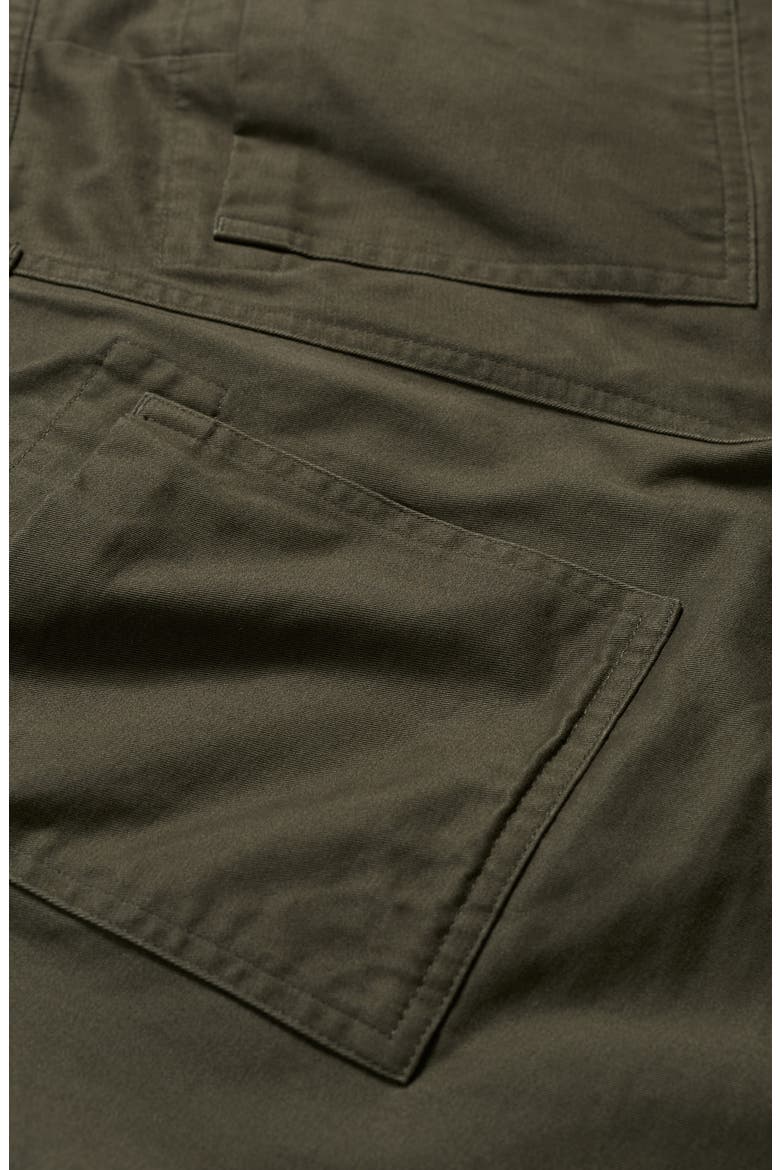 Attic Studio Organic Cotton Shorts, Alternate, color, ALPINE