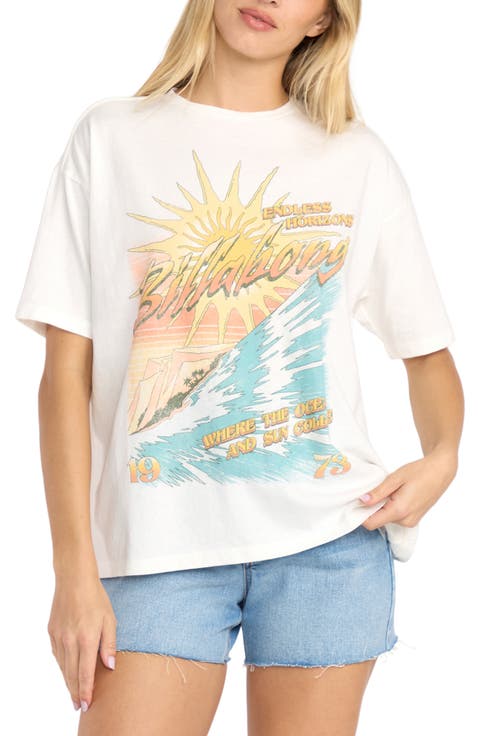 When Suns Collide Oversize Graphic T-Shirt